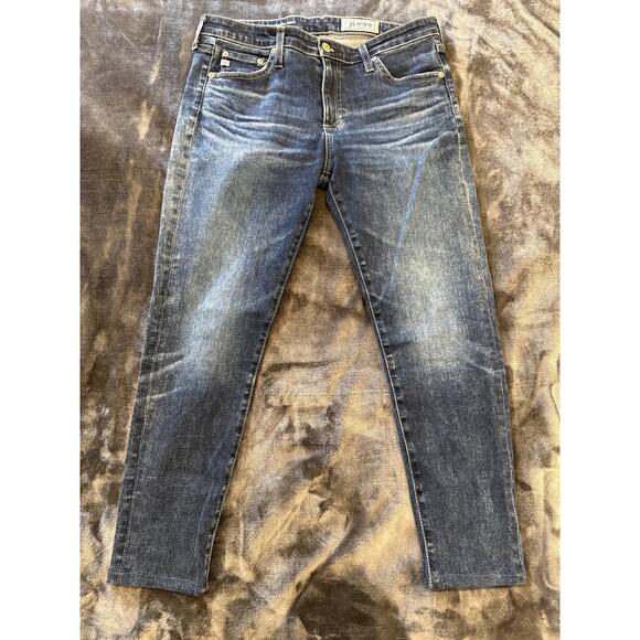 AG Adriano Goldschmied The Legging Ankle Super Skinny Jeans Women's Size 31R - Picture 2 of 16